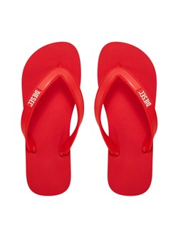 Diesel Japonki Y03602 PR205 T4033 Czerwony ze sklepu MODIVO w kategorii Klapki damskie - zdjęcie 187370979