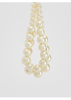 Reserved - Zestaw naszyjników z imitacją pereł - biały ze sklepu Reserved w kategorii Naszyjniki - zdjęcie 187371349