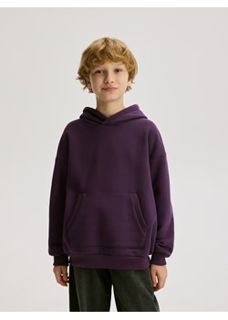 Reserved - Bluza oversize z kapturem - fioletowy ze sklepu Reserved w kategorii Bluzy chłopięce - zdjęcie 187371466