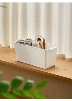 Sinsay - Pudełko do przechowywania z uchwytem - biały ze sklepu Sinsay w kategorii Pudełka i pojemniki - zdjęcie 187371786