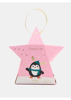 Sinsay - Zestaw do pielęgnacji ciała ze świątecznym motywem - czerwony ze sklepu Sinsay w kategorii Sole do kąpieli - zdjęcie 187371795