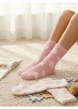 Sinsay - Skarpetki ze wzorkiem 2 pack - wielobarwny ze sklepu Sinsay w kategorii Skarpetki dziecięce - zdjęcie 187371805