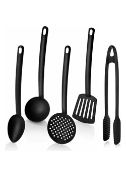 Violeta Home 5-częściowy zestaw w kolorze czarnym - dł. 30 cm ze sklepu Limango Polska w kategorii Akcesoria kuchenne - zdjęcie 187372675