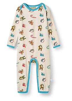 Småfolk Rampers &quot;Ulm&quot; w kolorze kremowym ze sklepu Limango Polska w kategorii Kombinezony i kurtki - zdjęcie 187373356