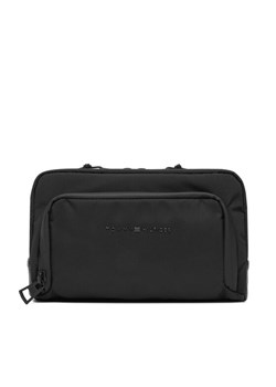 Tommy Hilfiger Kosmetyczka Th Travel Washbag AM0AM13950 Czarny ze sklepu MODIVO w kategorii Kosmetyczki - zdjęcie 187373927