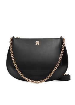 Tommy Hilfiger Torebka Th Glam Conv Med Crossover AW0AW18143 Czarny ze sklepu MODIVO w kategorii Torebki damskie - zdjęcie 187373929