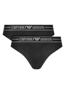 Emporio Armani Underwear Komplet fig brazylijskich EW000406 AF10881 MC005 Czarny ze sklepu MODIVO w kategorii Majtki damskie - zdjęcie 187373935