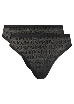 Emporio Armani Underwear Komplet fig brazylijskich EW000403 AF10880 MC005 Czarny ze sklepu MODIVO w kategorii Majtki damskie - zdjęcie 187373936