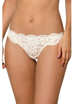 Stringi Róża Newia ecru ze sklepu kontri.pl w kategorii Majtki damskie - zdjęcie 187374637