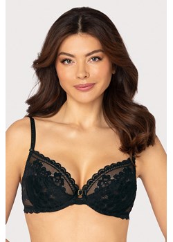 Biustonosz miękki Róża Gizela czarny ze sklepu kontri.pl w kategorii Biustonosze - zdjęcie 187374799