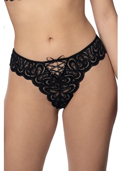 Stringi Róża Termena czarny ze sklepu kontri.pl w kategorii Majtki damskie - zdjęcie 187374809