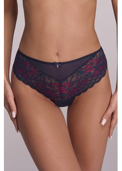 Ava 2183/B Sensation brazyliany wygodny wysoki stan navy blue ze sklepu kontri.pl w kategorii Majtki damskie - zdjęcie 187374999