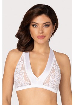 Biustonosz braletka Róża Gizela top biały ze sklepu kontri.pl w kategorii Biustonosze - zdjęcie 187375117