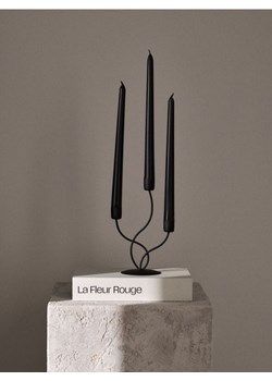 Sinsay - Świecznik o nieregularnym kształcie - czarny ze sklepu Sinsay w kategorii Świeczniki - zdjęcie 187376147