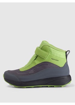 Chłopięce buty zimowe śniegowce 4F 4FJRAW25FSBSM034 - czarne ze sklepu Sportstylestory.com w kategorii Buty zimowe dziecięce - zdjęcie 187376285