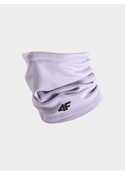 Dziecięca bandana 4F 4FWMM00ABDAU119 - fioletowa ze sklepu Sportstylestory.com w kategorii Szaliki dziecięce - zdjęcie 187376318