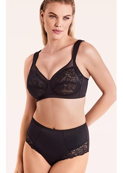 Figi damskie modelujące z wysokim stanem czarne Perla Pizzo, Kolor czarny, Rozmiar M, INFIORE ze sklepu Primodo w kategorii Majtki damskie - zdjęcie 187376828