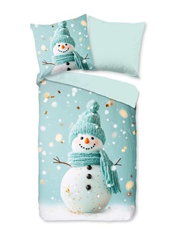 Good Morning Komplet pościeli flanelowej &quot;Pierre&quot; w kolorze miętowym ze sklepu Limango Polska w kategorii Pościel dziecięca - zdjęcie 187377095