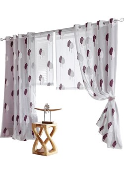 heine home Firanka dekoracyjna w kolorze szarym ze sklepu Limango Polska w kategorii Tekstylia - zdjęcie 187377119