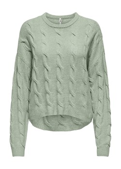 ONLY Sweter w kolorze zielonym ze sklepu Limango Polska w kategorii Swetry damskie - zdjęcie 187377226