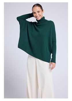 Maison Héritage Cashmere Kaszmirowy golf w kolorze ciemnozielonym ze sklepu Limango Polska w kategorii Swetry damskie - zdjęcie 187377228