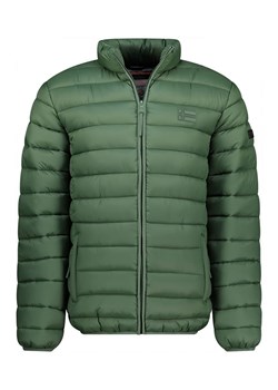 Geographical Norway Kurtka pikowana &quot;Amichoko&quot; w kolorze zielonym ze sklepu Limango Polska w kategorii Kurtki męskie - zdjęcie 187377378