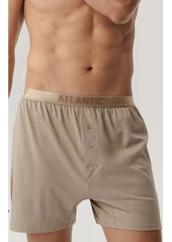 Atlantic 2-pack bokserki męskie luźne 2BMB-005-BEŻOWY, Kolor beżowy, Rozmiar M, ATLANTIC ze sklepu Intymna w kategorii Majtki męskie - zdjęcie 187377619