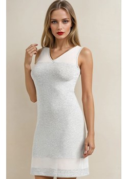 Damska koszula nocna szara Betti, Kolor szary, Rozmiar L, Teyli ze sklepu Intymna w kategorii Koszule nocne - zdjęcie 187377648