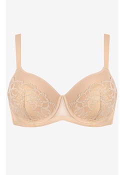 Biustonosz usztywniany balkonetka z koronką cielisty Priscilla Pizzo, Kolor cielisty, Rozmiar 75C, INFIORE ze sklepu Intymna w kategorii Biustonosze - zdjęcie 187377799