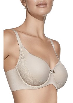 Biustonosz miękki bez wypełnienia na fiszbinach beżowy RITA, Kolor beżowy, Rozmiar 100C, Selene ze sklepu Intymna w kategorii Biustonosze - zdjęcie 187377877