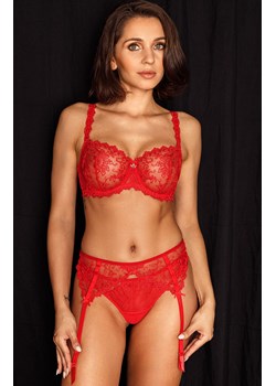 Biustonosz miękki soft czerwony Romance LV-S20, Kolor czerwony, Rozmiar 65E, Le Vernis ze sklepu Intymna w kategorii Biustonosze - zdjęcie 187378005