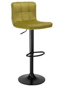 Oliwkowy hoker welurowy D9-N44 ze sklepu Edinos.pl w kategorii Hokery - zdjęcie 187378086