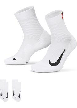 Skarpety do kostki do tenisa NikeCourt Multiplier Max (2 pary) - Biel ze sklepu Nike poland w kategorii Skarpetki damskie - zdjęcie 187378099