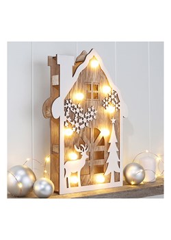 Profiline Dekoracyjna lampa LED w kolorze ciepłej bieli - 19 x 29 x 3 cm ze sklepu Limango Polska w kategorii Dekoracje bożonarodzeniowe - zdjęcie 187378699