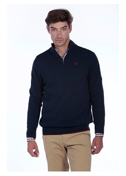 The Time of Bocha Sweter w kolorze granatowym ze sklepu Limango Polska w kategorii Swetry męskie - zdjęcie 187378817