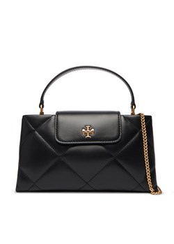 Tory Burch Torebka Kira Diamond Quilt East-West Top Handle 174999 Czarny ze sklepu MODIVO w kategorii Torebki damskie - zdjęcie 187379396