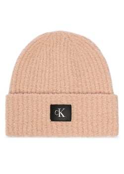 Calvin Klein Czapka Hardware K60K612652 Różowy ze sklepu MODIVO w kategorii Czapki zimowe damskie - zdjęcie 187379407