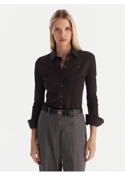 Tommy Hilfiger Koszula 1985 WW0WW43528 Czarny Slim Fit ze sklepu MODIVO w kategorii Koszule damskie - zdjęcie 187379427