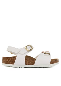 Birkenstock Sandały Rio Flowers As Kids 1029561 S Biały ze sklepu MODIVO w kategorii Sandały dziecięce - zdjęcie 187379447