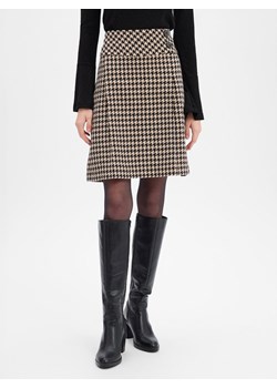 Franco Callegari Damska spódnica mini Kobiety beżowy wzorzysty ze sklepu vangraaf w kategorii Spódnice - zdjęcie 187380146