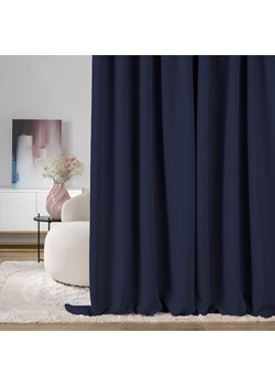 Zasłona zaciemniająca na taśmie marszczącej granatowy 140 x 280 cm 1 szt. ze sklepu dekoria.pl w kategorii Zasłony - zdjęcie 187380225