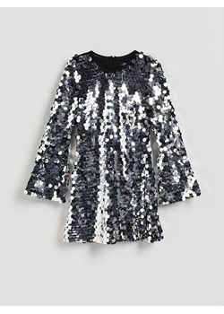 Reserved - Sukienka z cekinami - srebrny ze sklepu Reserved w kategorii Sukienki - zdjęcie 187380807