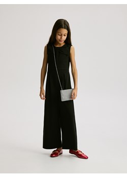 Reserved - Kombinezon z kokardą - czarny ze sklepu Reserved w kategorii Kombinezony dziewczęce - zdjęcie 187380916