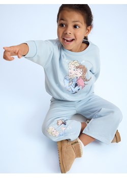 Reserved - Spodnie Kraina Lodu - granatowy ze sklepu Reserved w kategorii Spodnie dziewczęce - zdjęcie 187381106