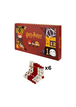 Kalendarz Adwentowy ze Skarpetkami Harry Potter 6-pak ze sklepu Sklep SOXO w kategorii Skarpetki damskie - zdjęcie 187382296