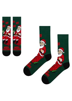 Skarpetki Niegrzeczny Mikołaj Pijaczek ze sklepu Sklep SOXO w kategorii Skarpetki męskie - zdjęcie 187382298