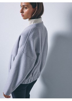 Mohito - Szara kurtka z wełną - szary ze sklepu Mohito w kategorii Kurtki damskie - zdjęcie 187382338