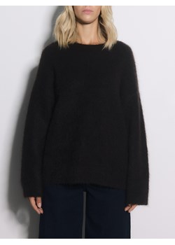 Reserved - Sweter z moherem - ciemnobrązowy ze sklepu Reserved w kategorii Swetry damskie - zdjęcie 187382566