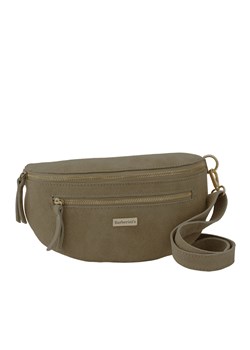 Zamszowa nerka damska Barberinis - Beżowa ze sklepu butyolivier w kategorii Nerki - zdjęcie 187382958