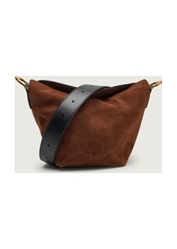 Zadig&Voltaire Torebka na ramię BABY JANE | zamsz ze sklepu Gomez Fashion Store w kategorii Listonoszki - zdjęcie 187383047
